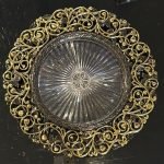 Gonca Model Transparan Gold Siyah Supla 504