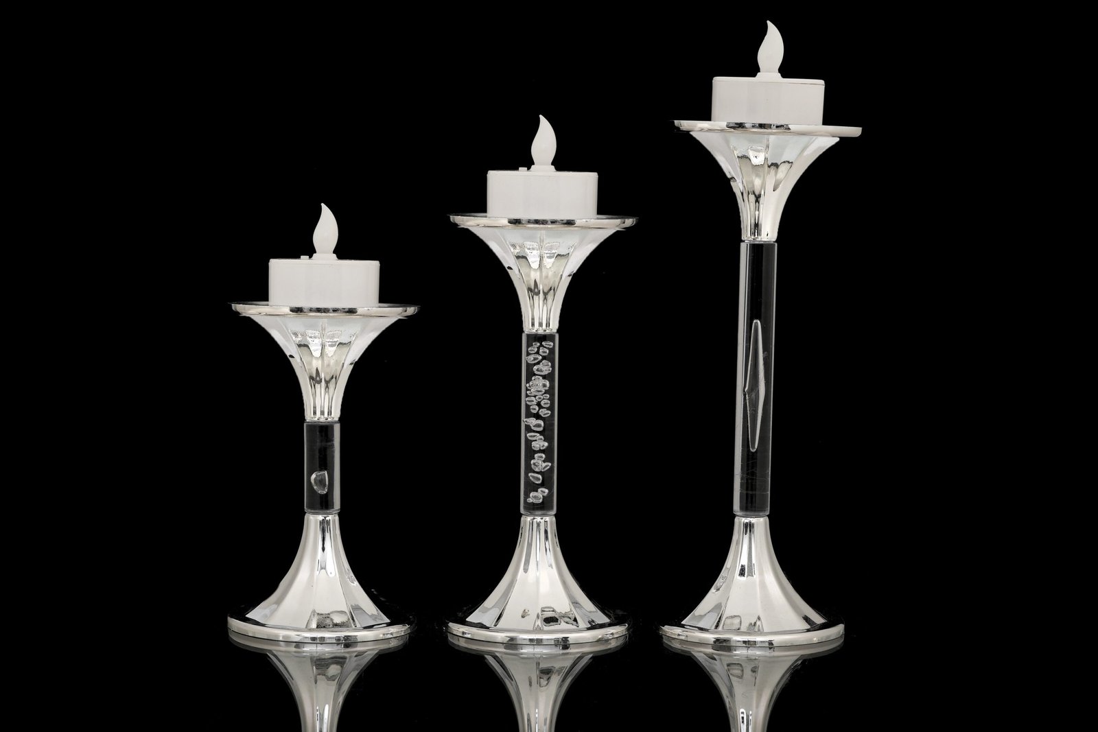 MUMLUK KADEH GÜMÜŞ MUMLUK KADEH GÜMÜŞ - Görsel 1