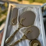 Dal Yaprak Ayna Tarak *Gold