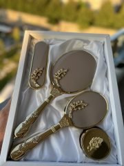 Dal Yaprak Ayna Tarak *Gold