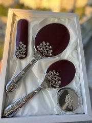 Ağaç Ayna Tarak *Mürdüm