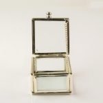 Yüzük Kutusu Kare * Gümüş