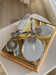 Hayat Ağacı Ayna Tarak *Beyaz