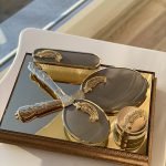 Tüy Ayna Tarak *Gold