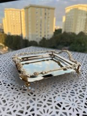 Üzüm Dekorlu Luxury Tepsi - Görsel 3