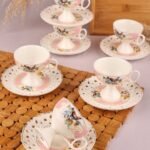 MYRELLE 6'LI KAHVE FİNCANI (P/POR-102242)