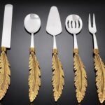 5 PARÇA TÜY SERVİS TAKIMI *GOLD SAPLI