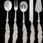 5 PARÇA TÜY SERVİS TAKIMI *GÜMÜŞ SAPLI